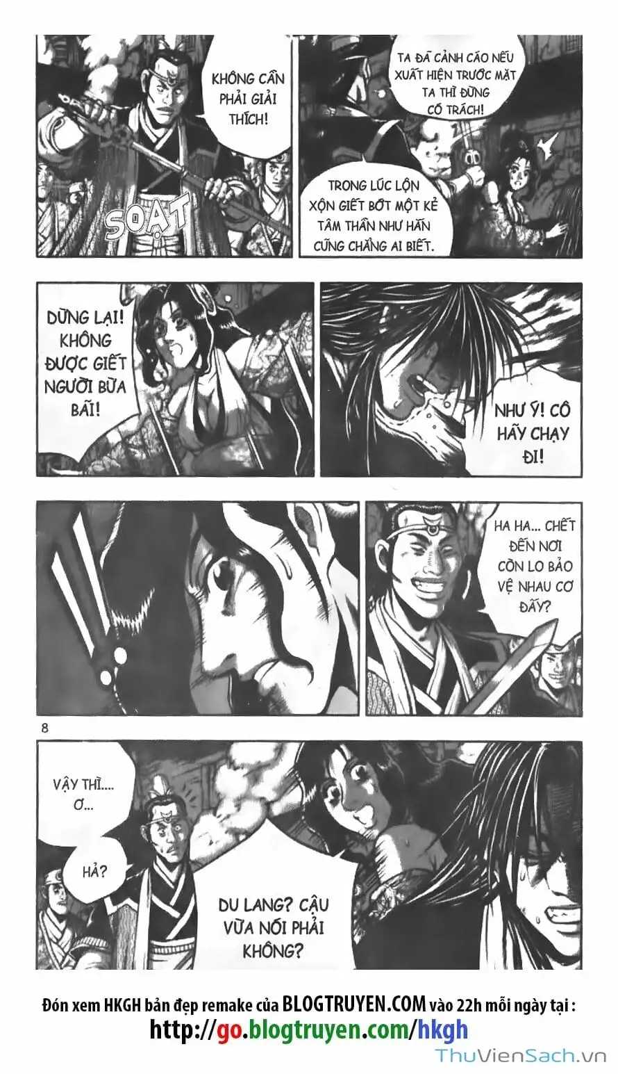 Truyện Tranh Hiệp Khách Giang Hồ trang 4