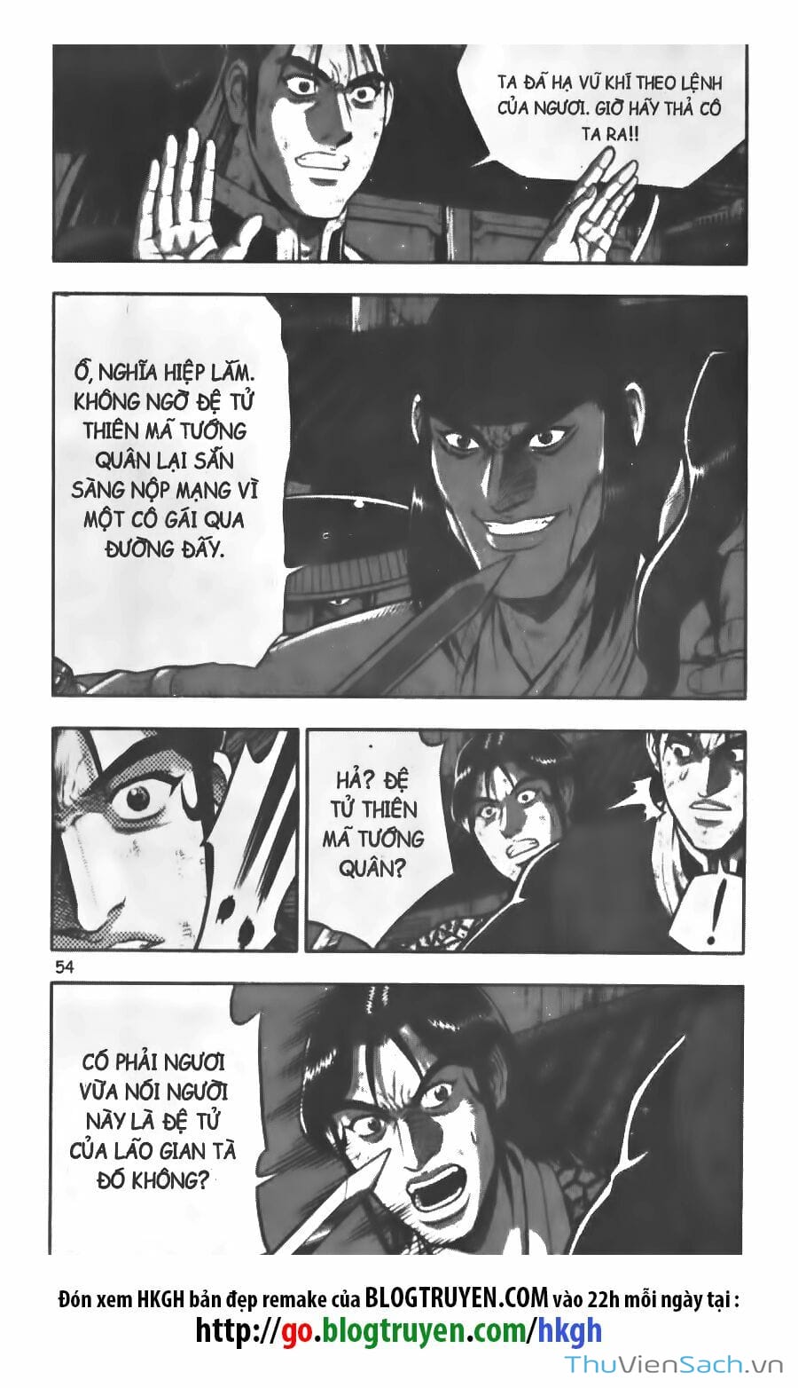 Truyện Tranh Hiệp Khách Giang Hồ trang 4