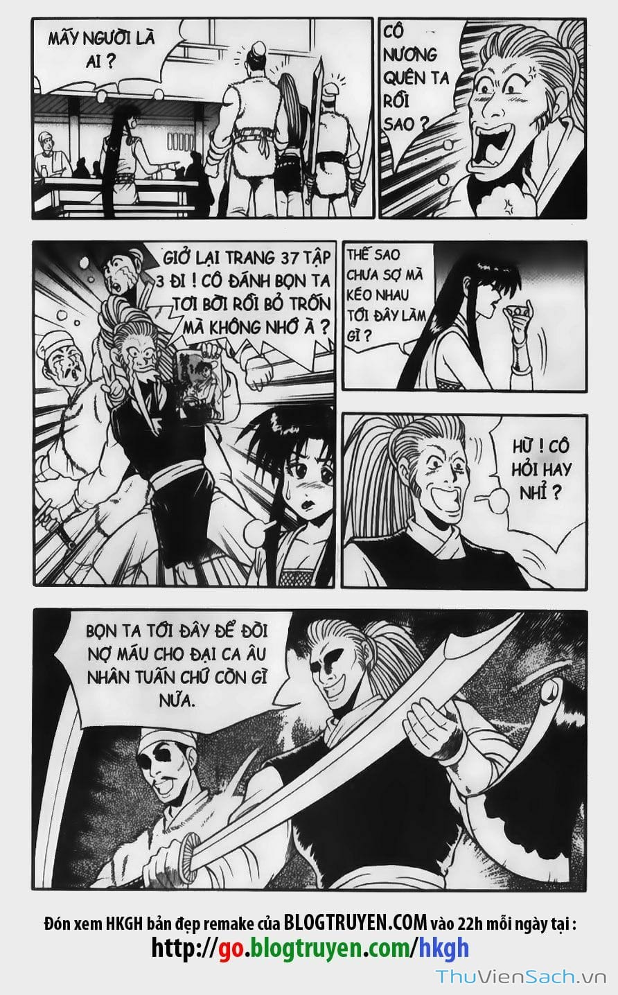 Truyện Tranh Hiệp Khách Giang Hồ trang 4