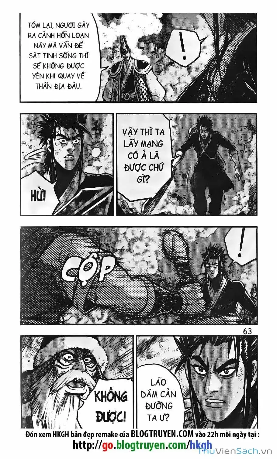 Truyện Tranh Hiệp Khách Giang Hồ trang 4