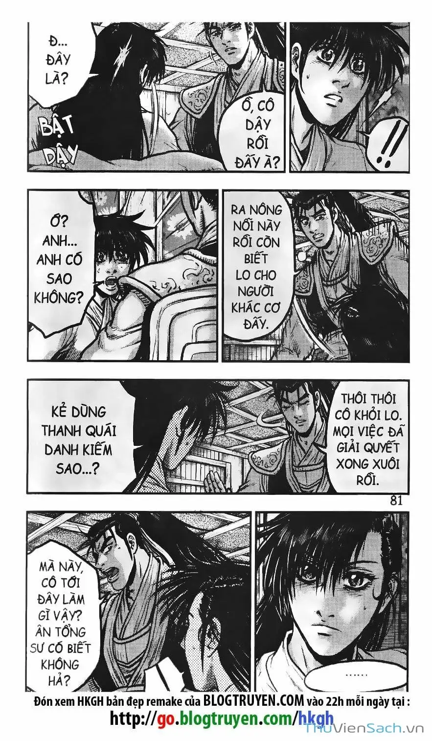 Truyện Tranh Hiệp Khách Giang Hồ trang 4