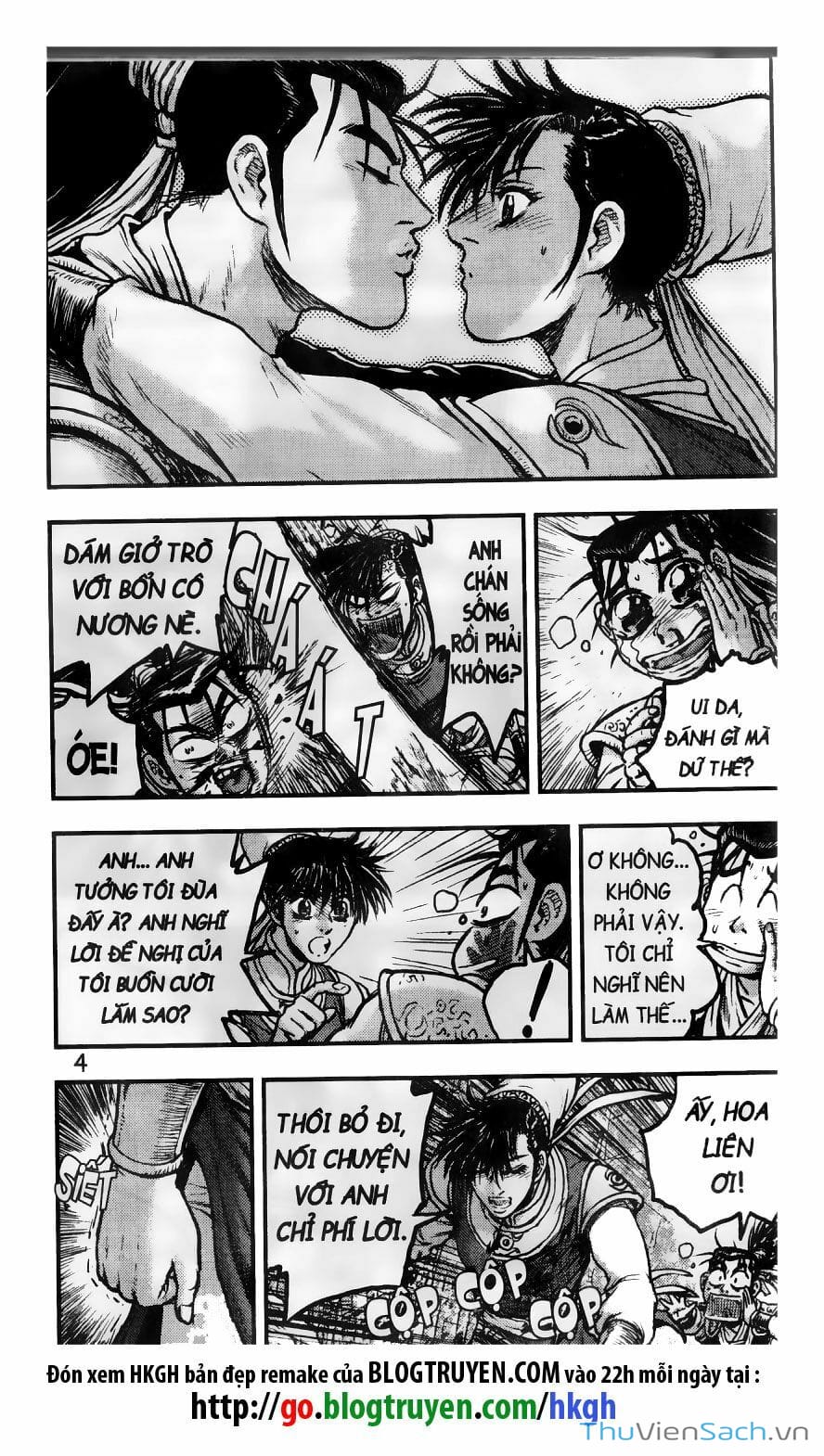 Truyện Tranh Hiệp Khách Giang Hồ trang 4