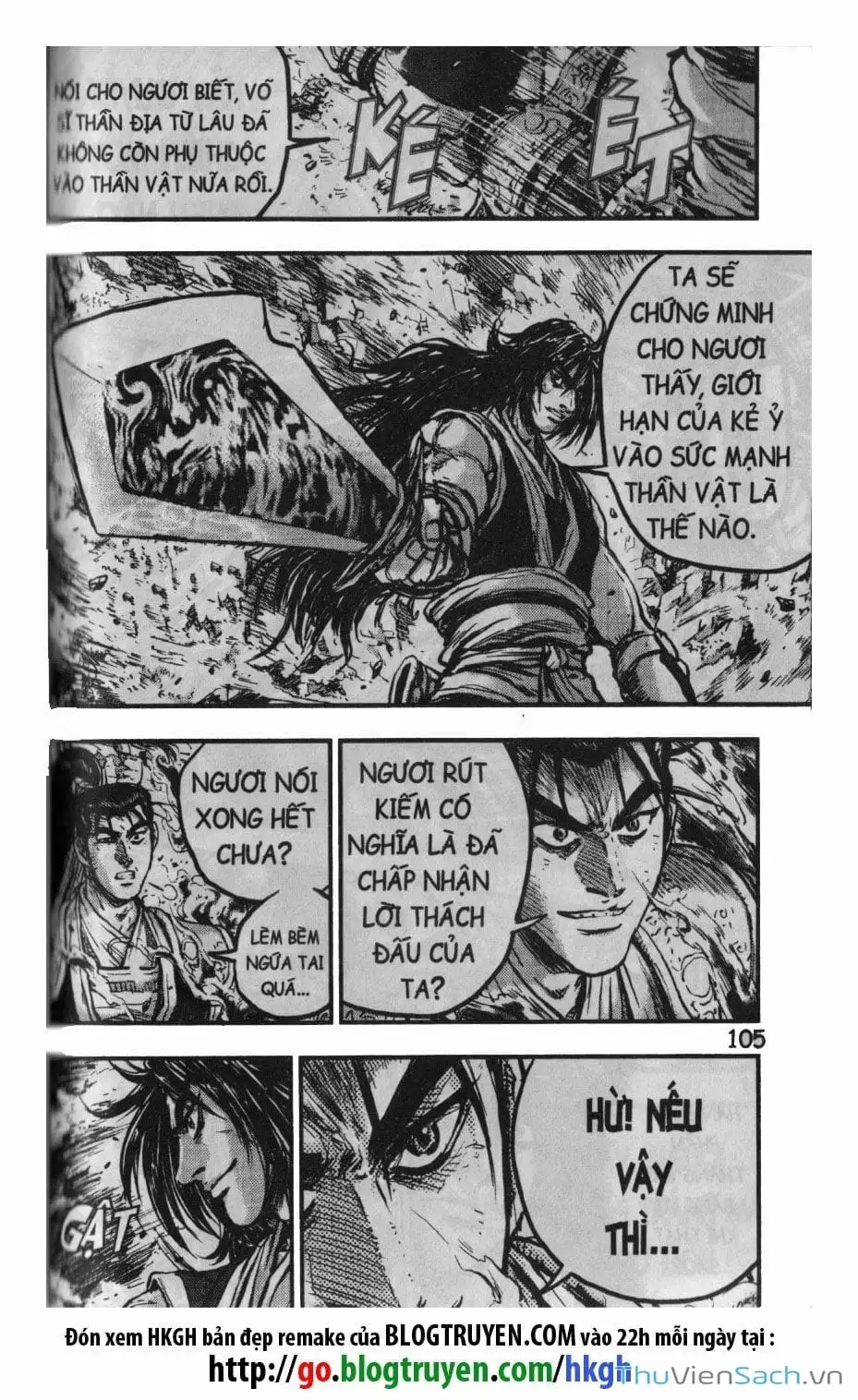 Truyện Tranh Hiệp Khách Giang Hồ trang 4