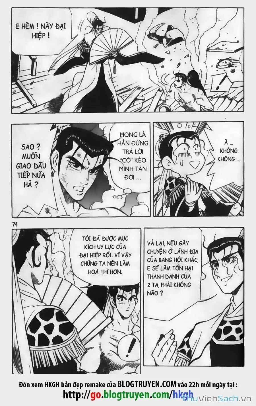 Truyện Tranh Hiệp Khách Giang Hồ trang 4