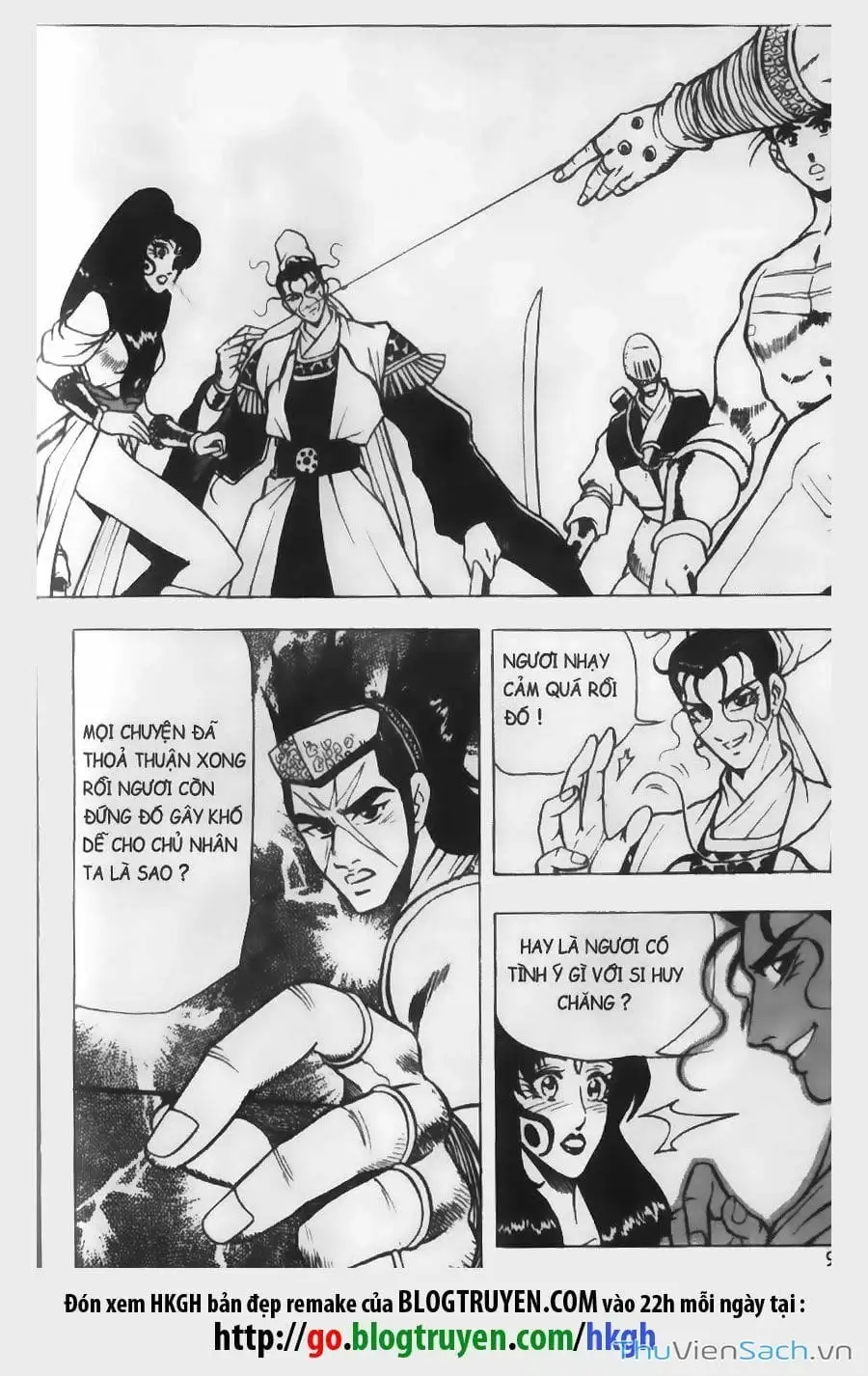 Truyện Tranh Hiệp Khách Giang Hồ trang 4