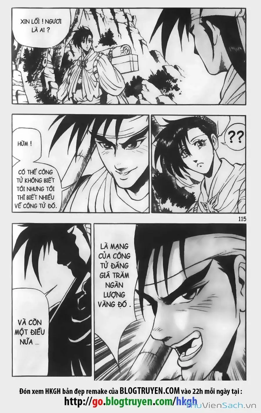 Truyện Tranh Hiệp Khách Giang Hồ trang 4