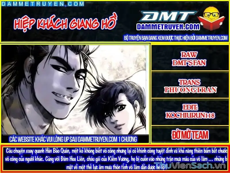 Truyện Tranh Hiệp Khách Giang Hồ trang 4