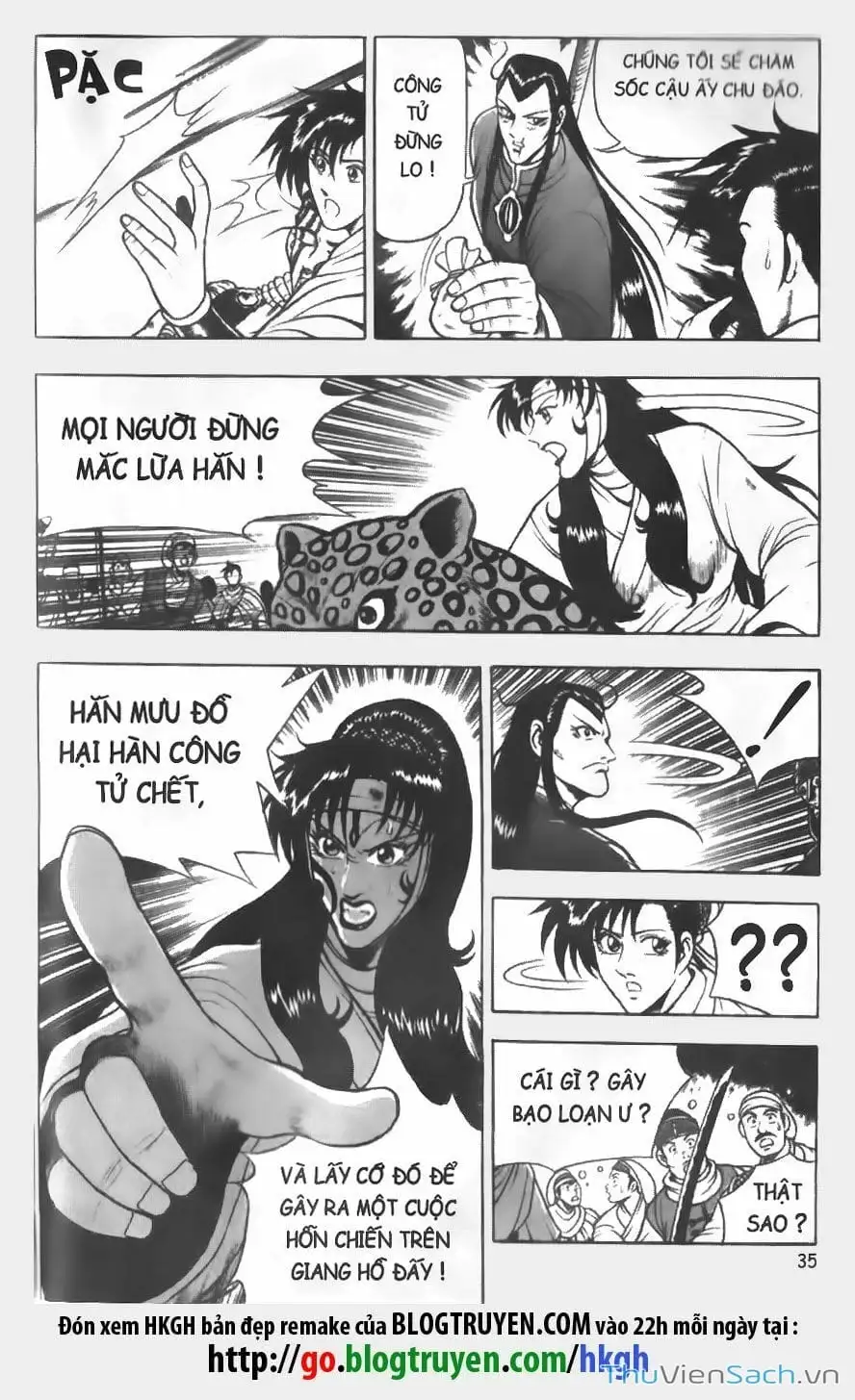 Truyện Tranh Hiệp Khách Giang Hồ trang 4
