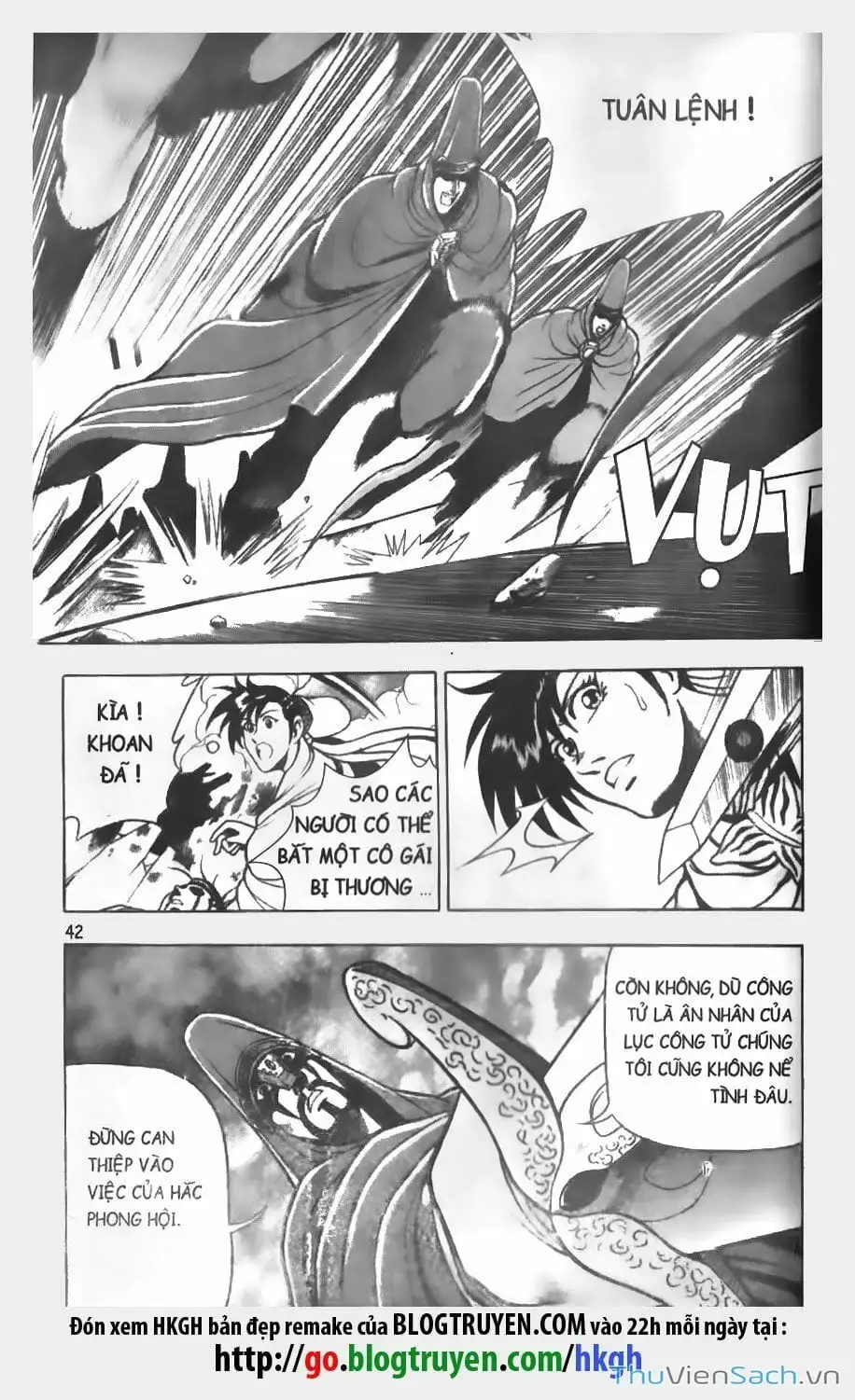 Truyện Tranh Hiệp Khách Giang Hồ trang 4