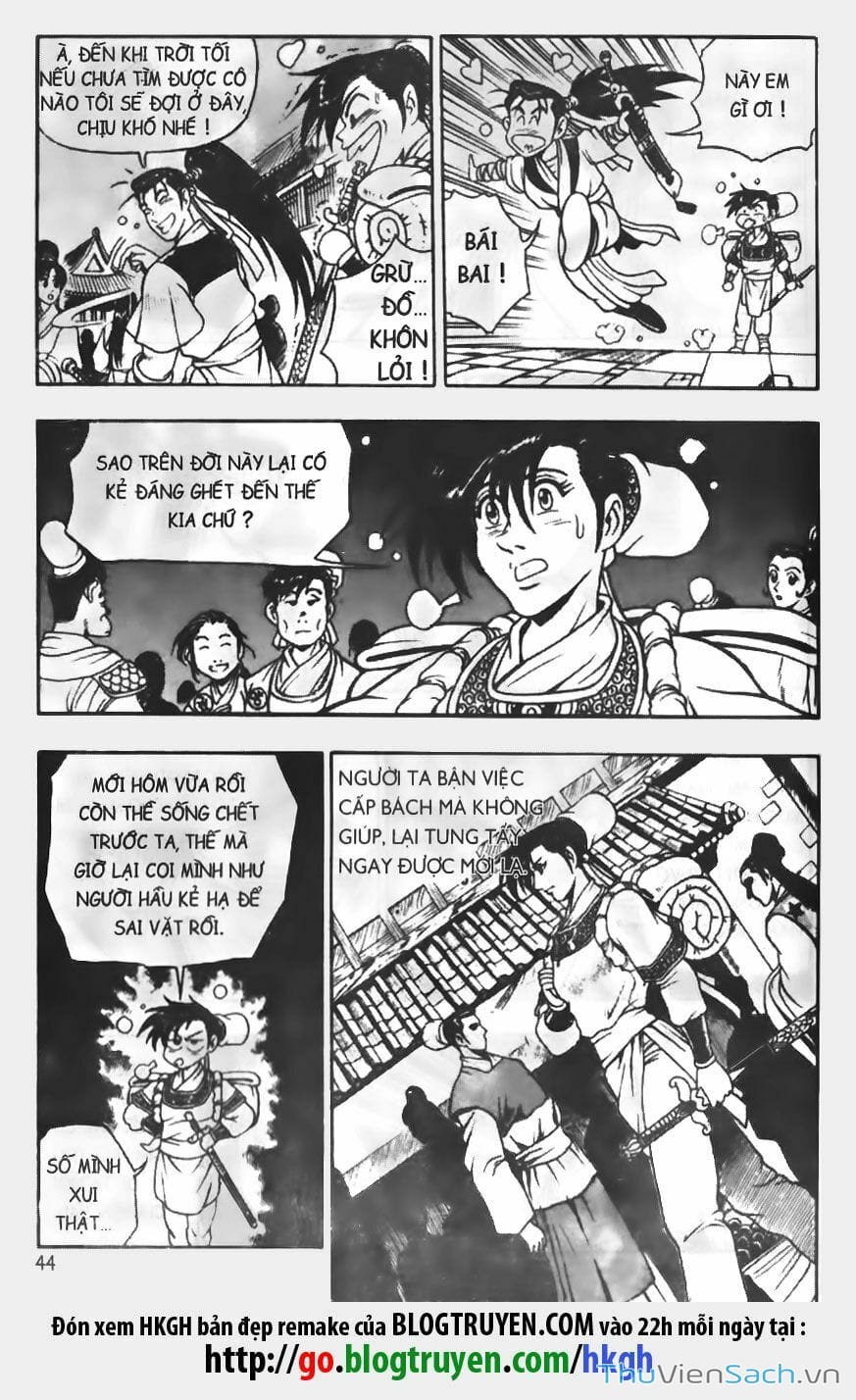 Truyện Tranh Hiệp Khách Giang Hồ trang 4