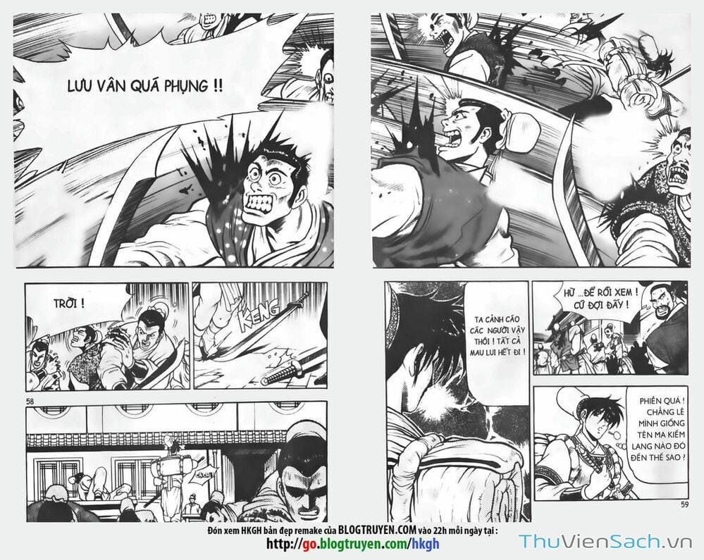 Truyện Tranh Hiệp Khách Giang Hồ trang 4