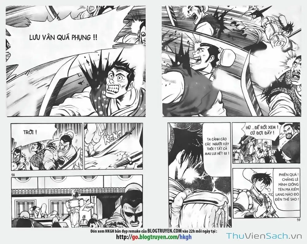 Truyện Tranh Hiệp Khách Giang Hồ trang 4