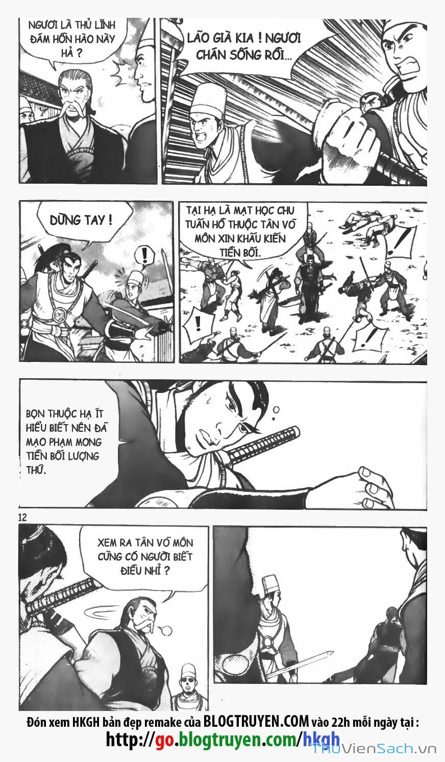 Truyện Tranh Hiệp Khách Giang Hồ trang 4