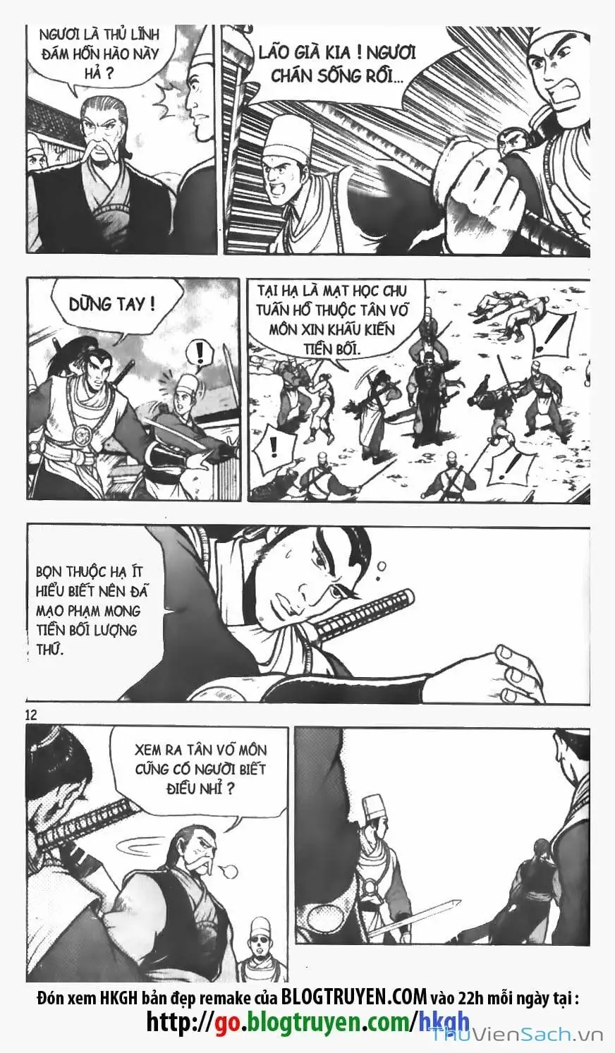 Truyện Tranh Hiệp Khách Giang Hồ trang 4