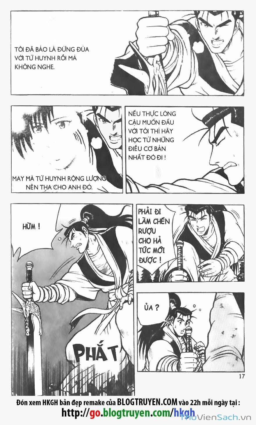 Truyện Tranh Hiệp Khách Giang Hồ trang 4