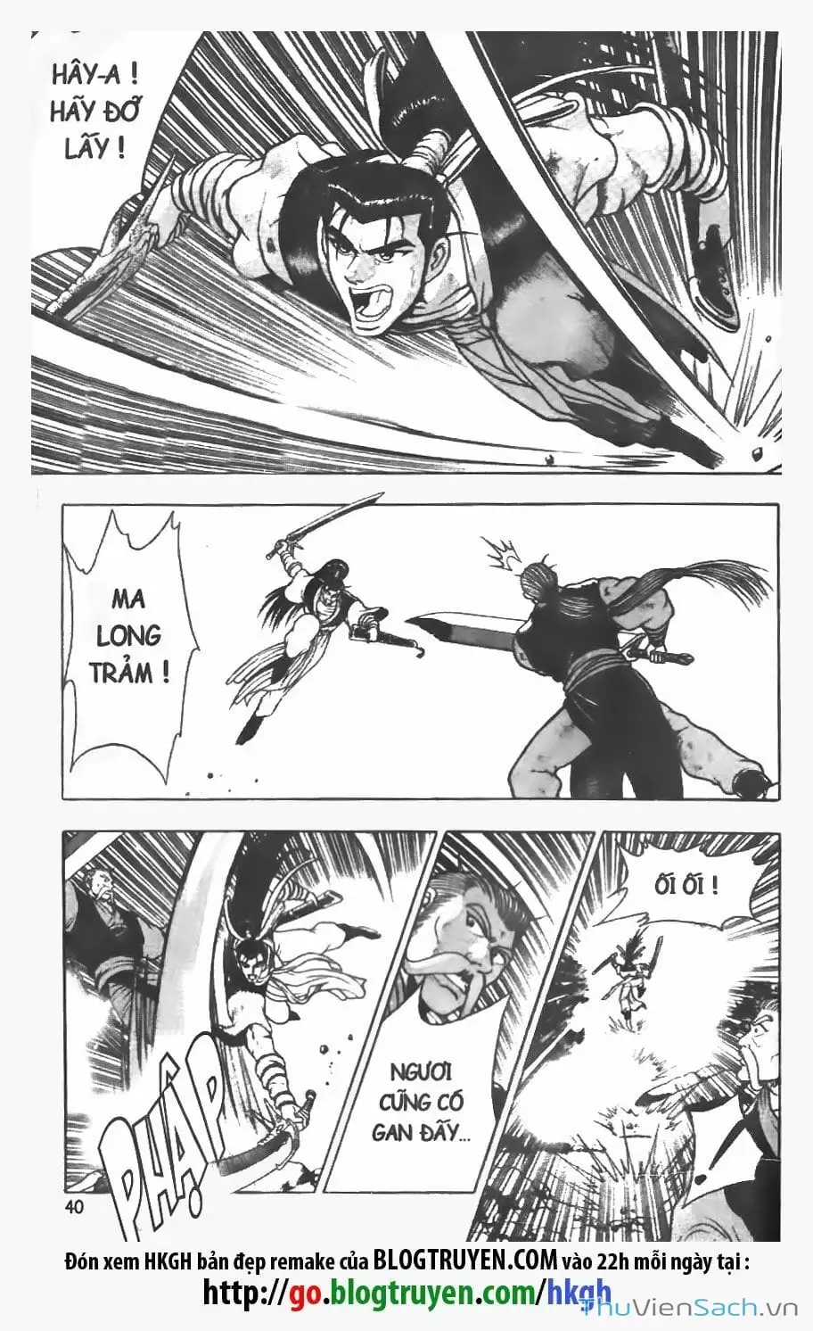 Truyện Tranh Hiệp Khách Giang Hồ trang 4