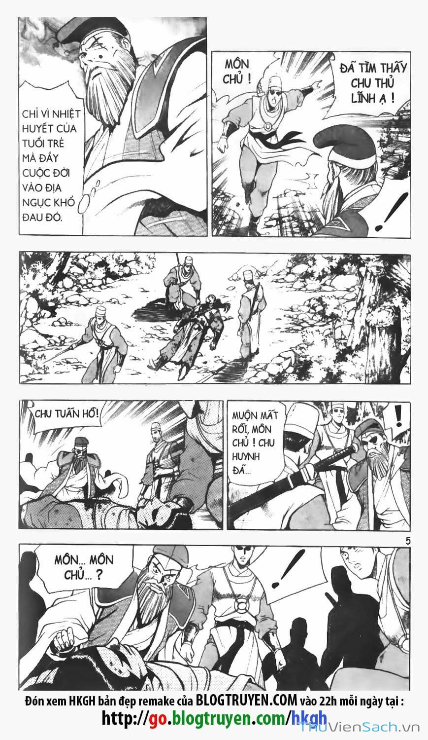 Truyện Tranh Hiệp Khách Giang Hồ trang 4