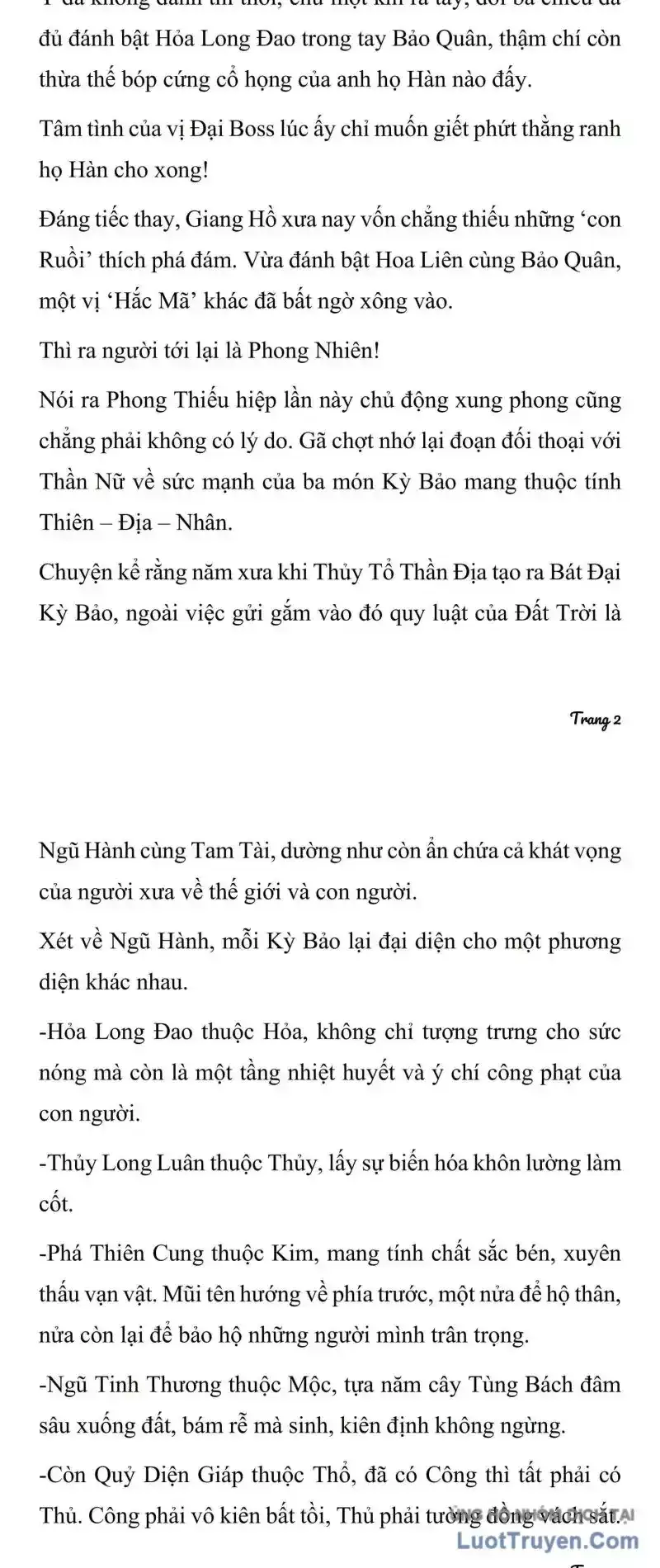 Truyện Tranh Hiệp Khách Giang Hồ trang 4