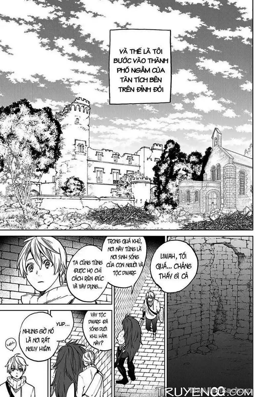 Truyện Tranh Hiệp Sĩ Đến Từ Vùng Tận Cùng Của Thế Giới - The Faraway Paladin trang 4