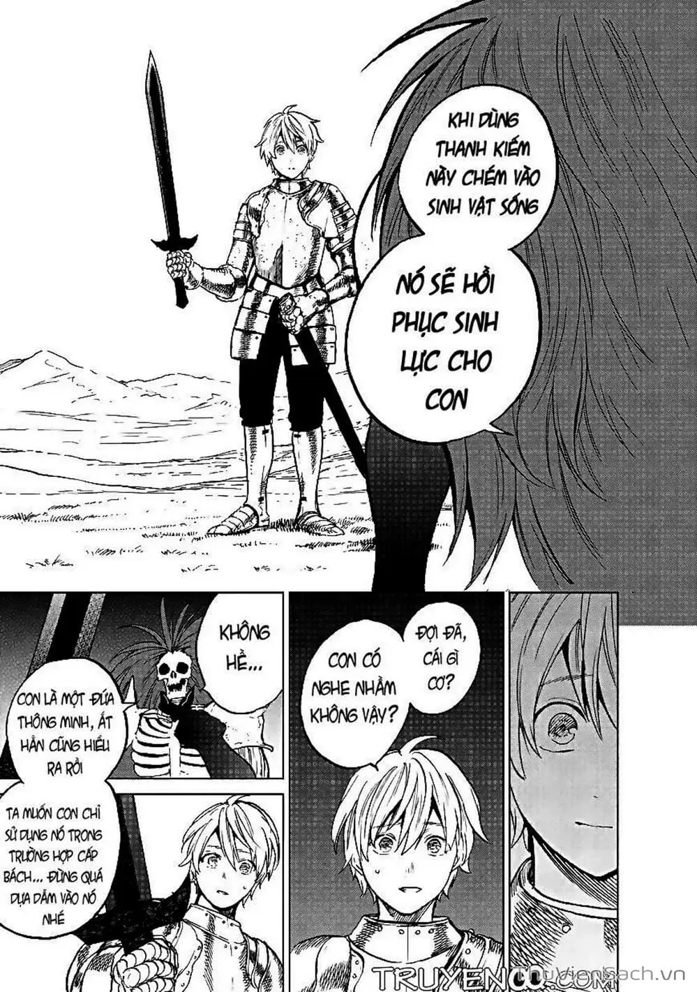 Truyện Tranh Hiệp Sĩ Đến Từ Vùng Tận Cùng Của Thế Giới - The Faraway Paladin trang 4