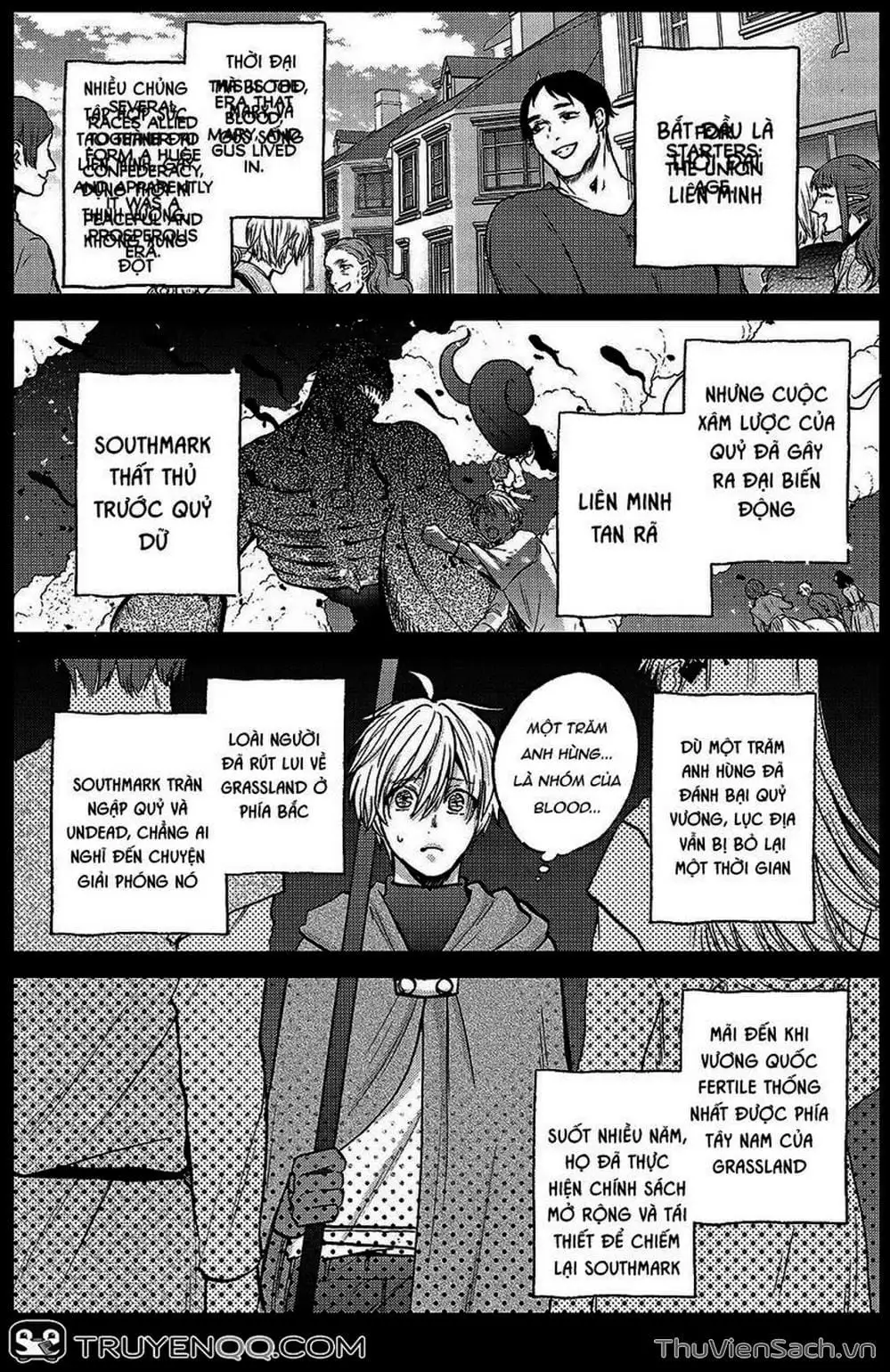 Truyện Tranh Hiệp Sĩ Đến Từ Vùng Tận Cùng Của Thế Giới - The Faraway Paladin trang 4