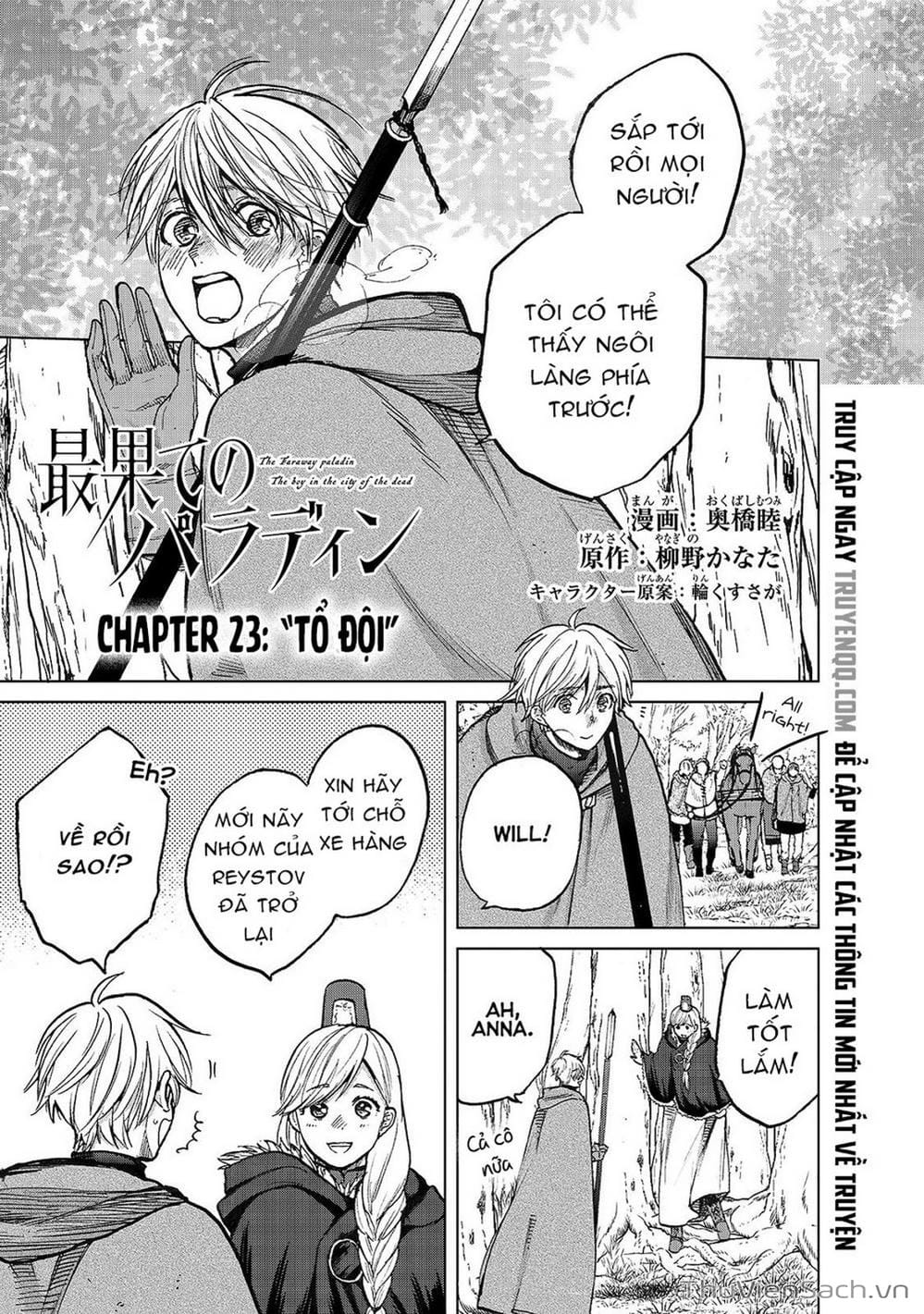 Truyện Tranh Hiệp Sĩ Đến Từ Vùng Tận Cùng Của Thế Giới - The Faraway Paladin trang 4