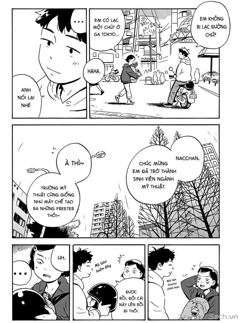 Truyện Tranh Những Tháng Ngày Chơi Vơi - Hirayasumi trang 3