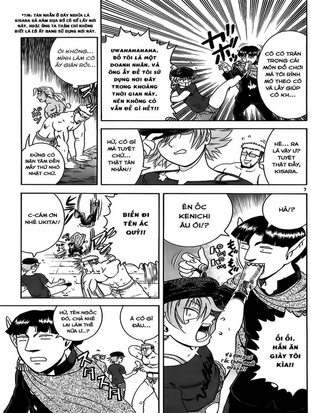 Truyện Tranh Kenichi Võ Sĩ Mạnh Nhất - History’s Strongest Disciple Kenichi trang 5