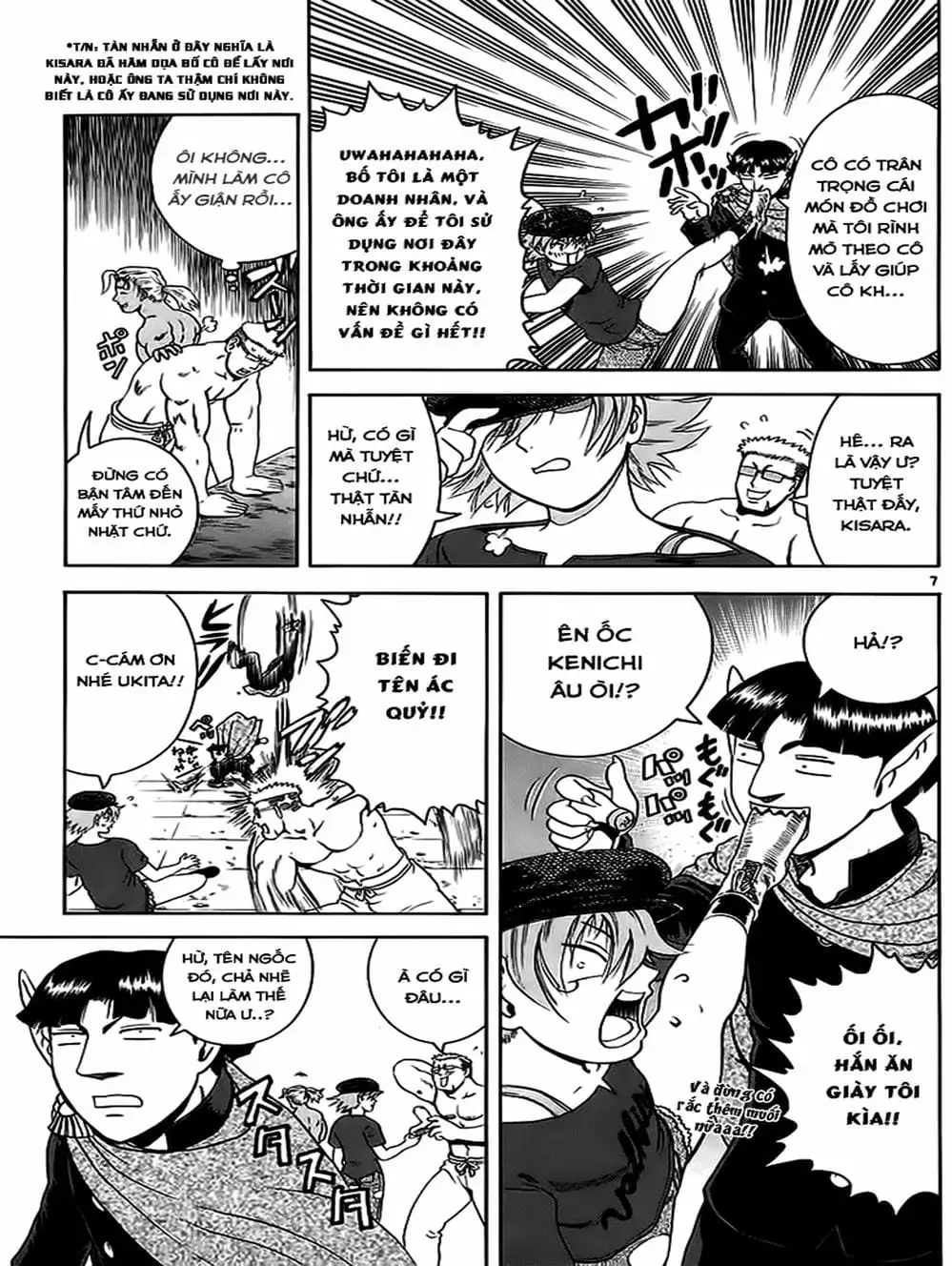 Truyện Tranh Kenichi Võ Sĩ Mạnh Nhất - History’s Strongest Disciple Kenichi trang 5