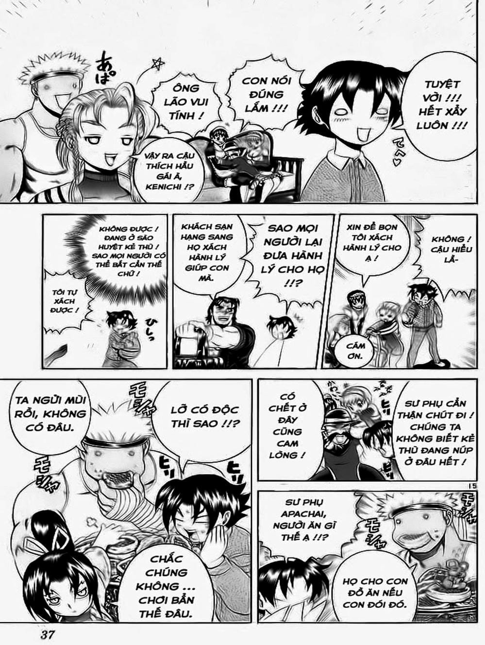 Truyện Tranh Kenichi Võ Sĩ Mạnh Nhất - History’s Strongest Disciple Kenichi trang 5