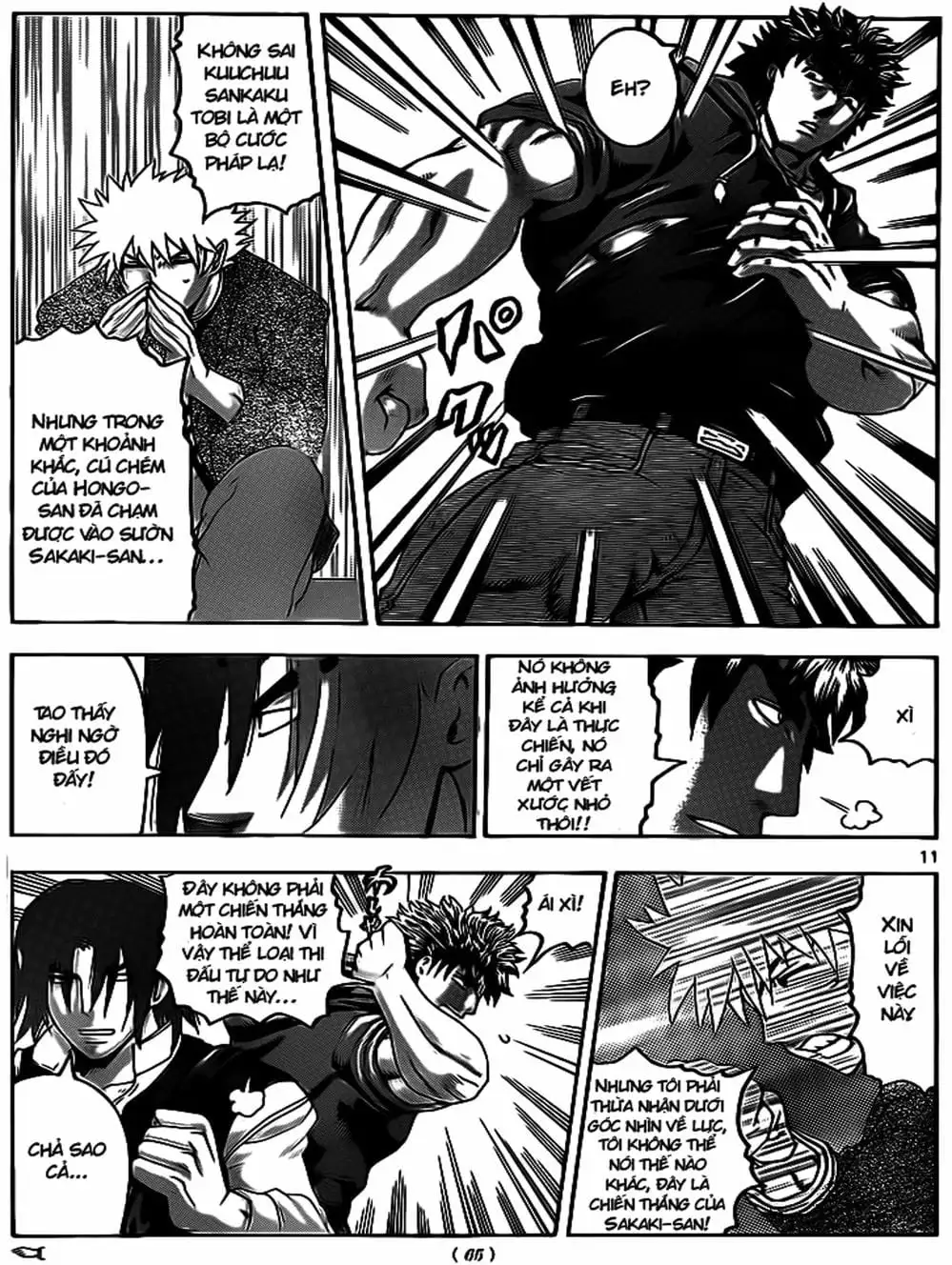 Truyện Tranh Kenichi Võ Sĩ Mạnh Nhất - History’s Strongest Disciple Kenichi trang 5