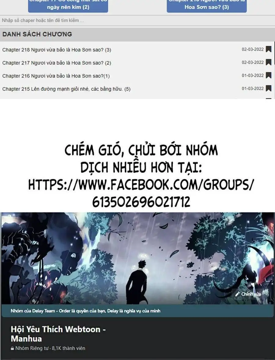 Truyện Tranh Hoa Sơn Tái Khởi trang 6