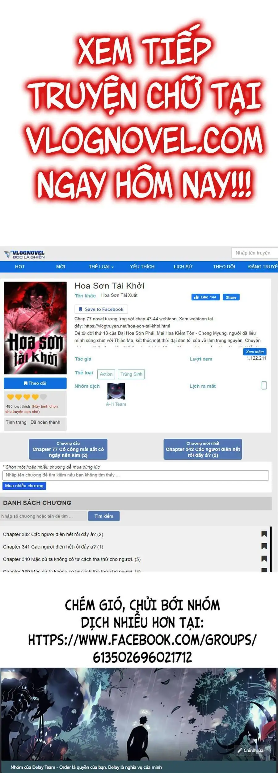 Truyện Tranh Hoa Sơn Tái Khởi trang 6