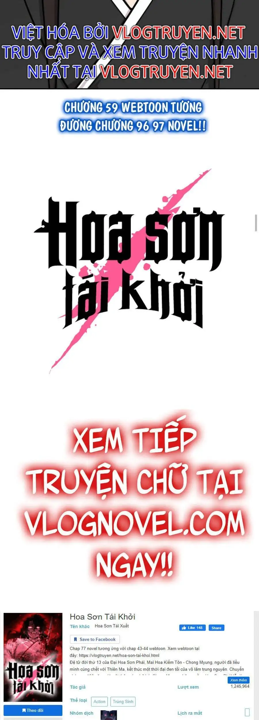 Truyện Tranh Hoa Sơn Tái Khởi trang 6