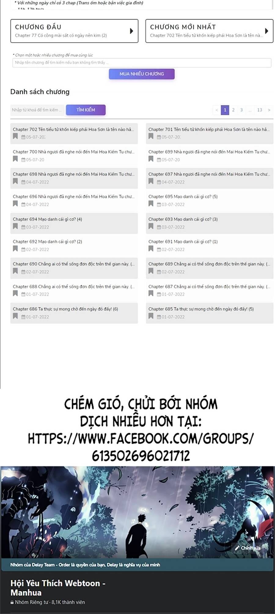 Truyện Tranh Hoa Sơn Tái Khởi trang 6