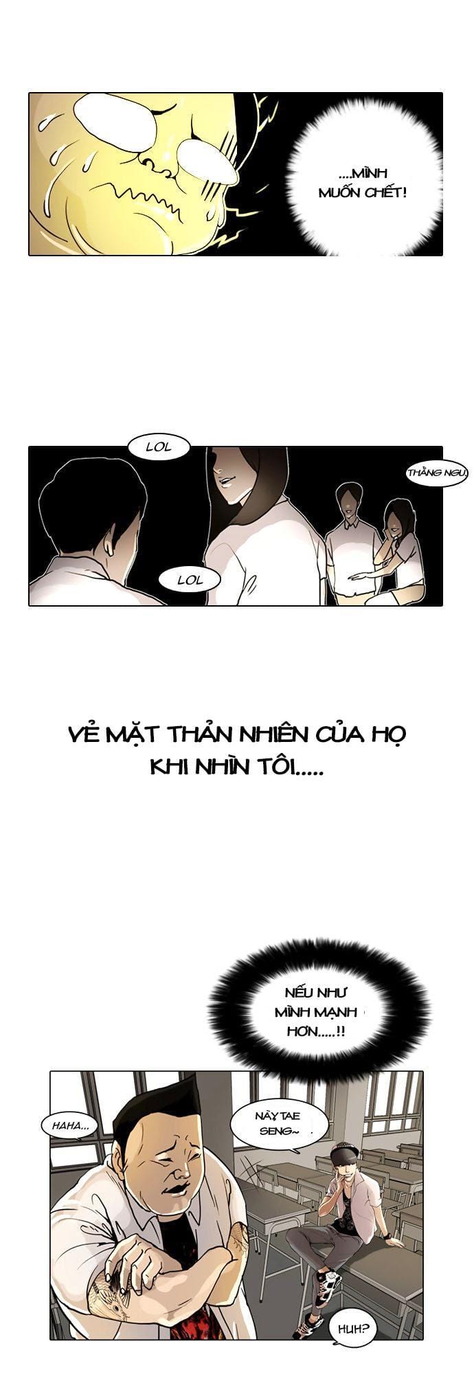 Truyện Tranh Hoán Đổi Diệu Kỳ - Lookism trang 19