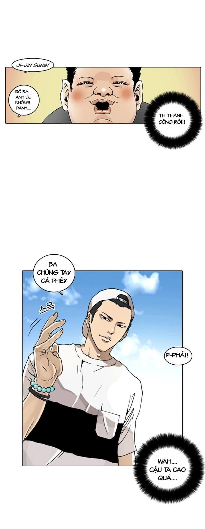 Truyện Tranh Hoán Đổi Diệu Kỳ - Lookism trang 157