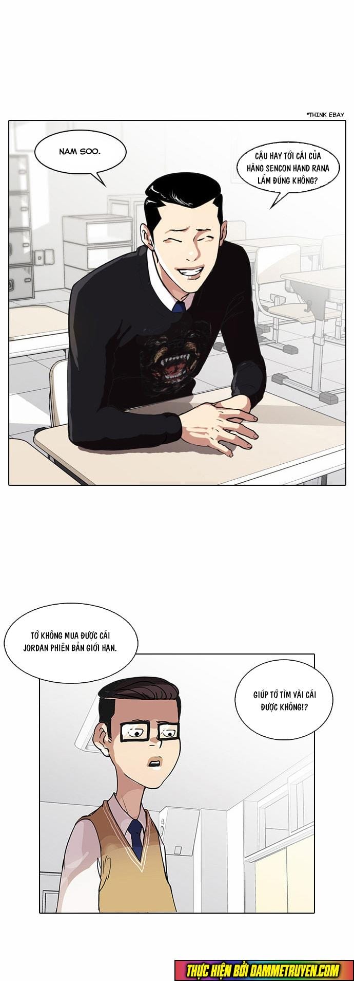 Truyện Tranh Hoán Đổi Diệu Kỳ - Lookism trang 2088