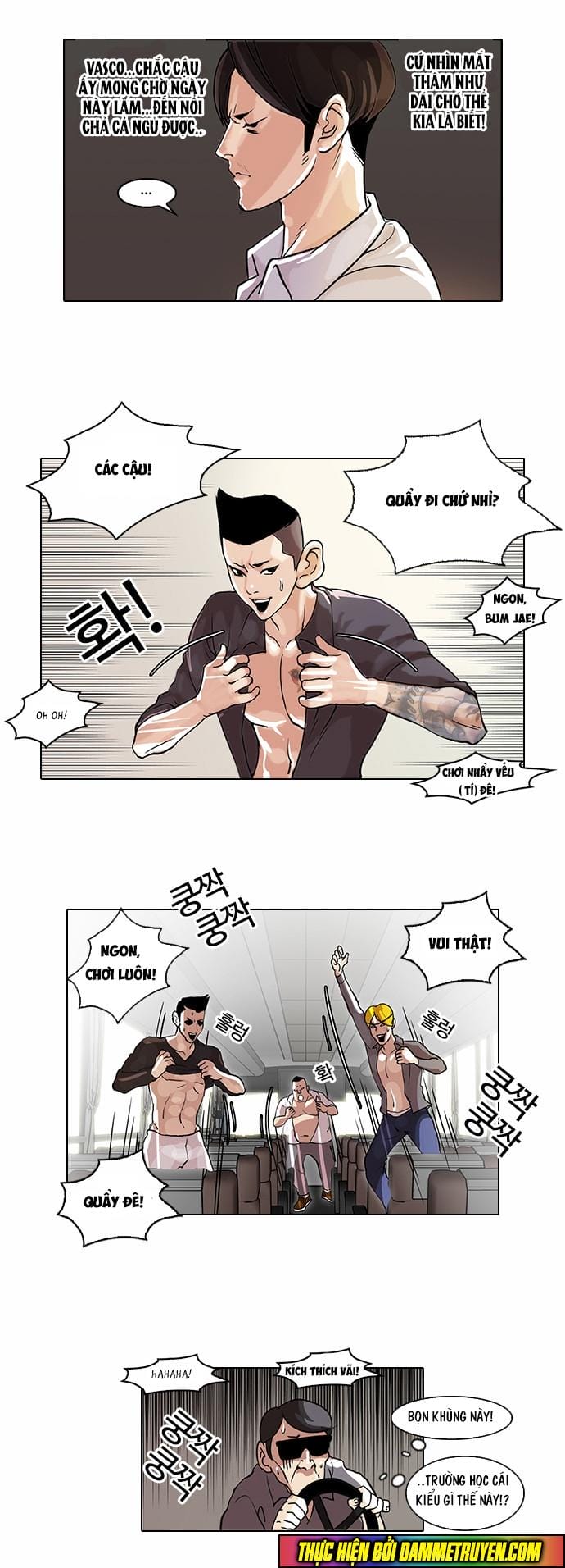 Truyện Tranh Hoán Đổi Diệu Kỳ - Lookism trang 2419