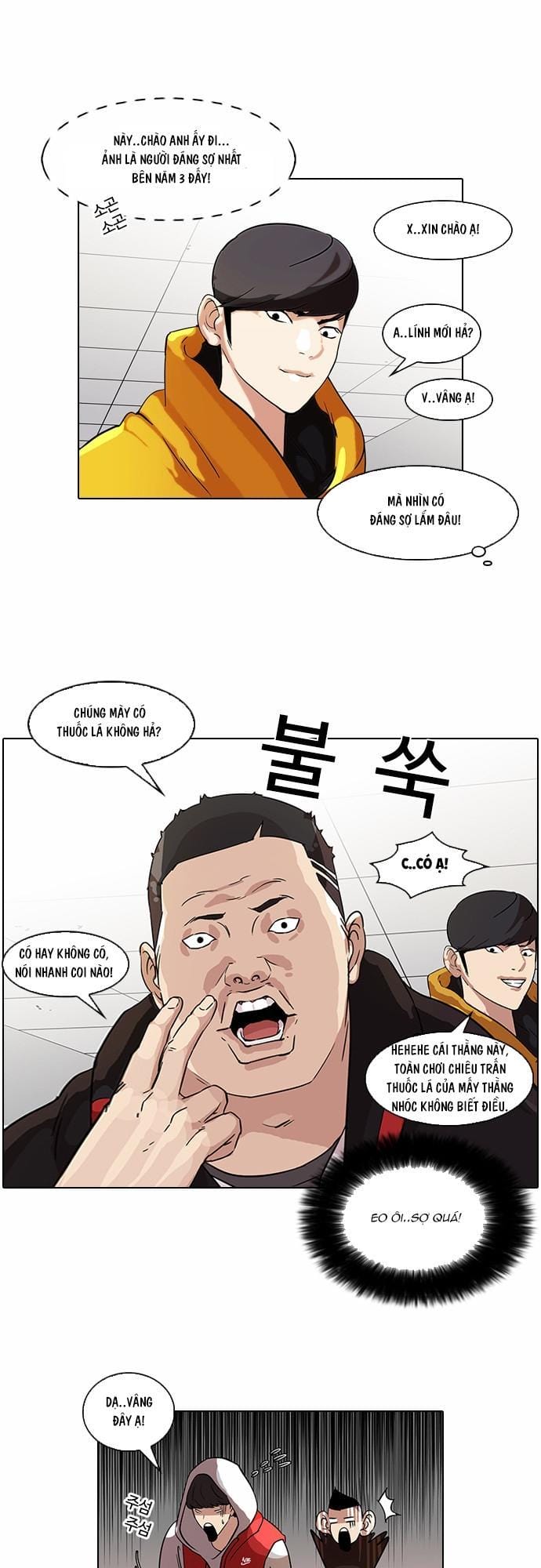 Truyện Tranh Hoán Đổi Diệu Kỳ - Lookism trang 2906