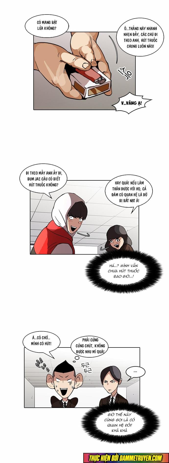 Truyện Tranh Hoán Đổi Diệu Kỳ - Lookism trang 2908