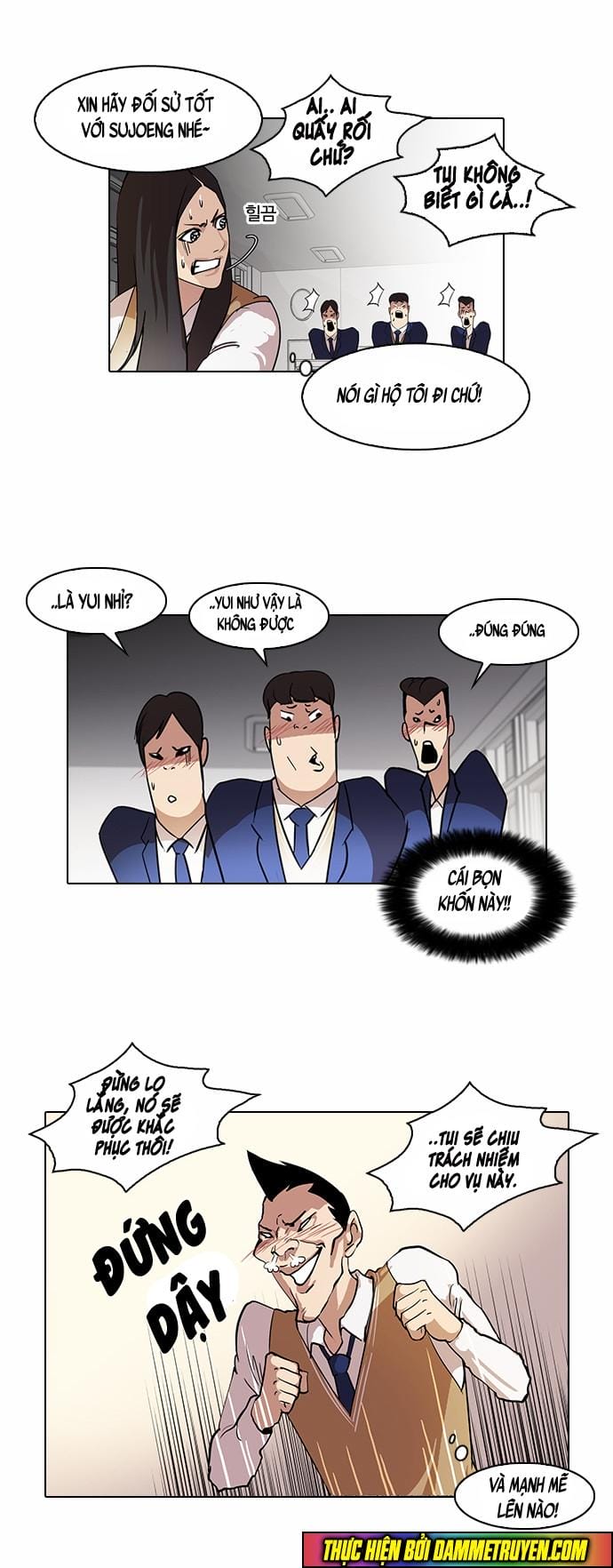 Truyện Tranh Hoán Đổi Diệu Kỳ - Lookism trang 3365