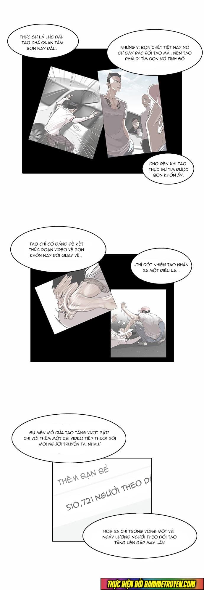 Truyện Tranh Hoán Đổi Diệu Kỳ - Lookism trang 3613