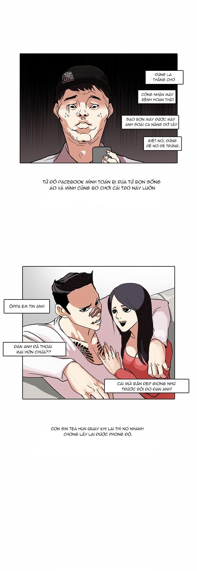 Truyện Tranh Hoán Đổi Diệu Kỳ - Lookism trang 3676