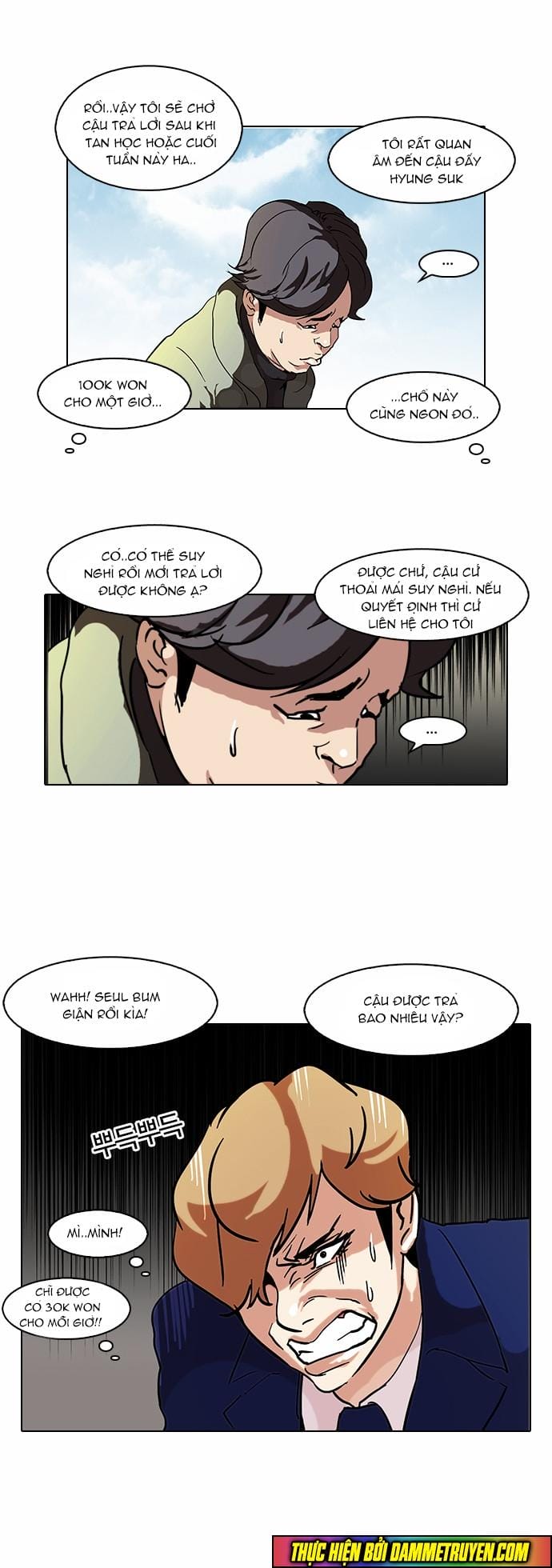 Truyện Tranh Hoán Đổi Diệu Kỳ - Lookism trang 3816