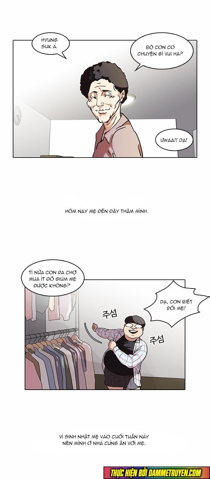 Truyện Tranh Hoán Đổi Diệu Kỳ - Lookism trang 3818