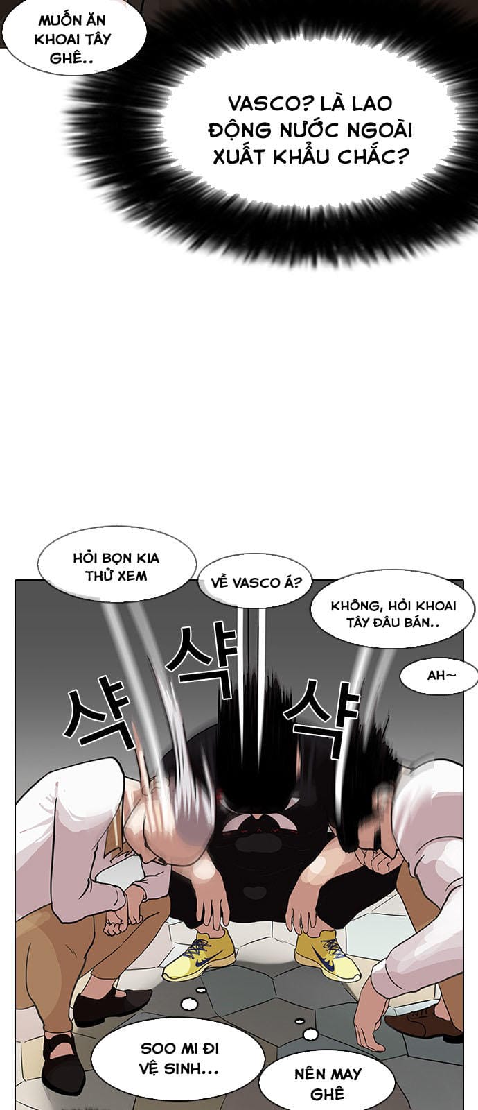 Truyện Tranh Hoán Đổi Diệu Kỳ - Lookism trang 9343