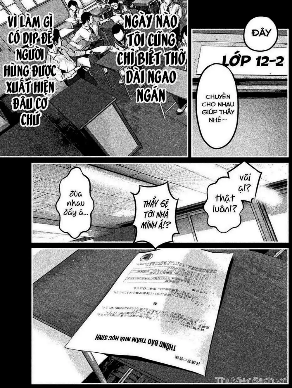 Truyện Tranh Nhật Ký Lớp Học - Home Room trang 8