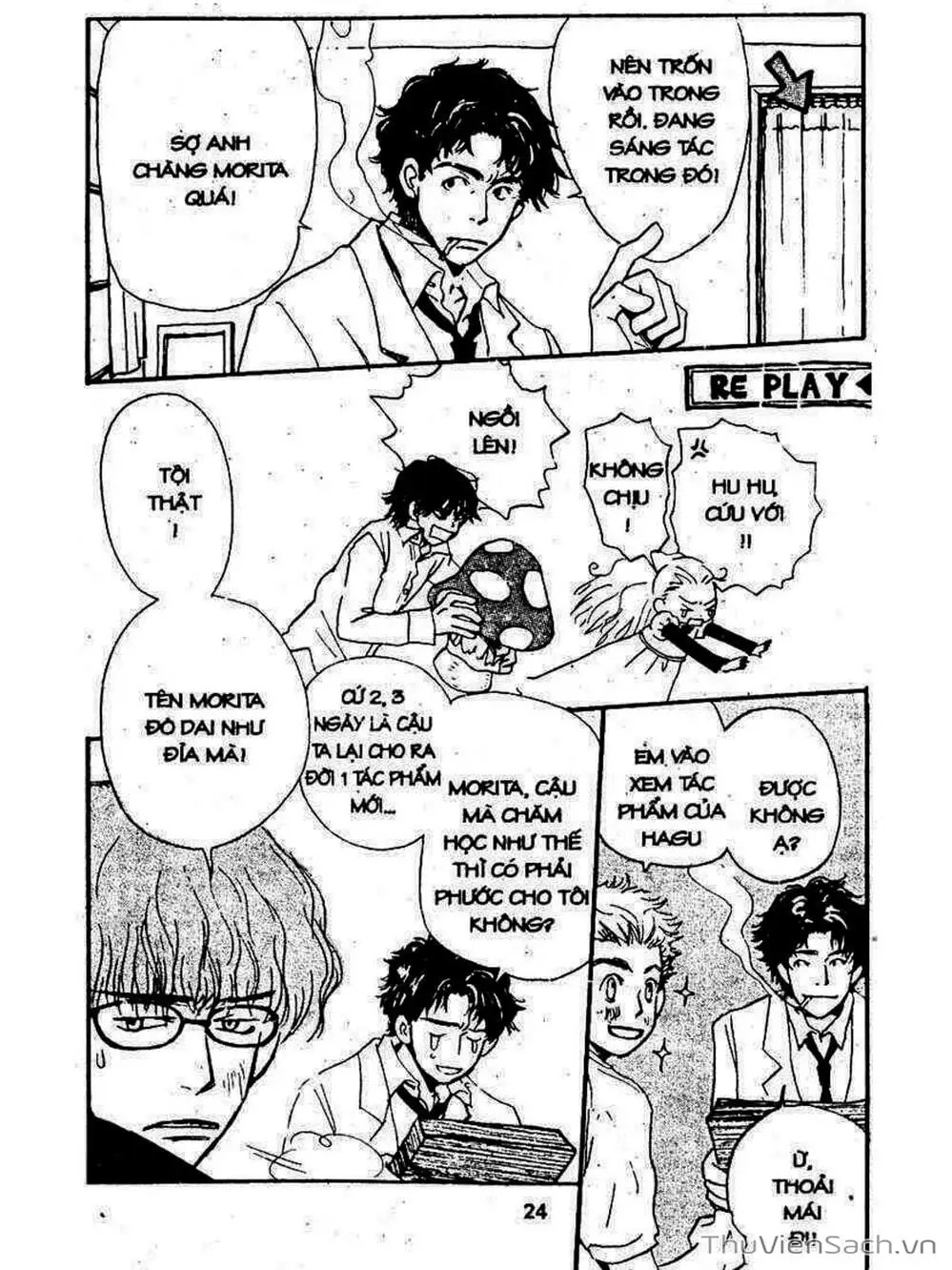 Truyện Tranh Mật Ngọt Của Tuổi Trẻ - Honey And Clover trang 5