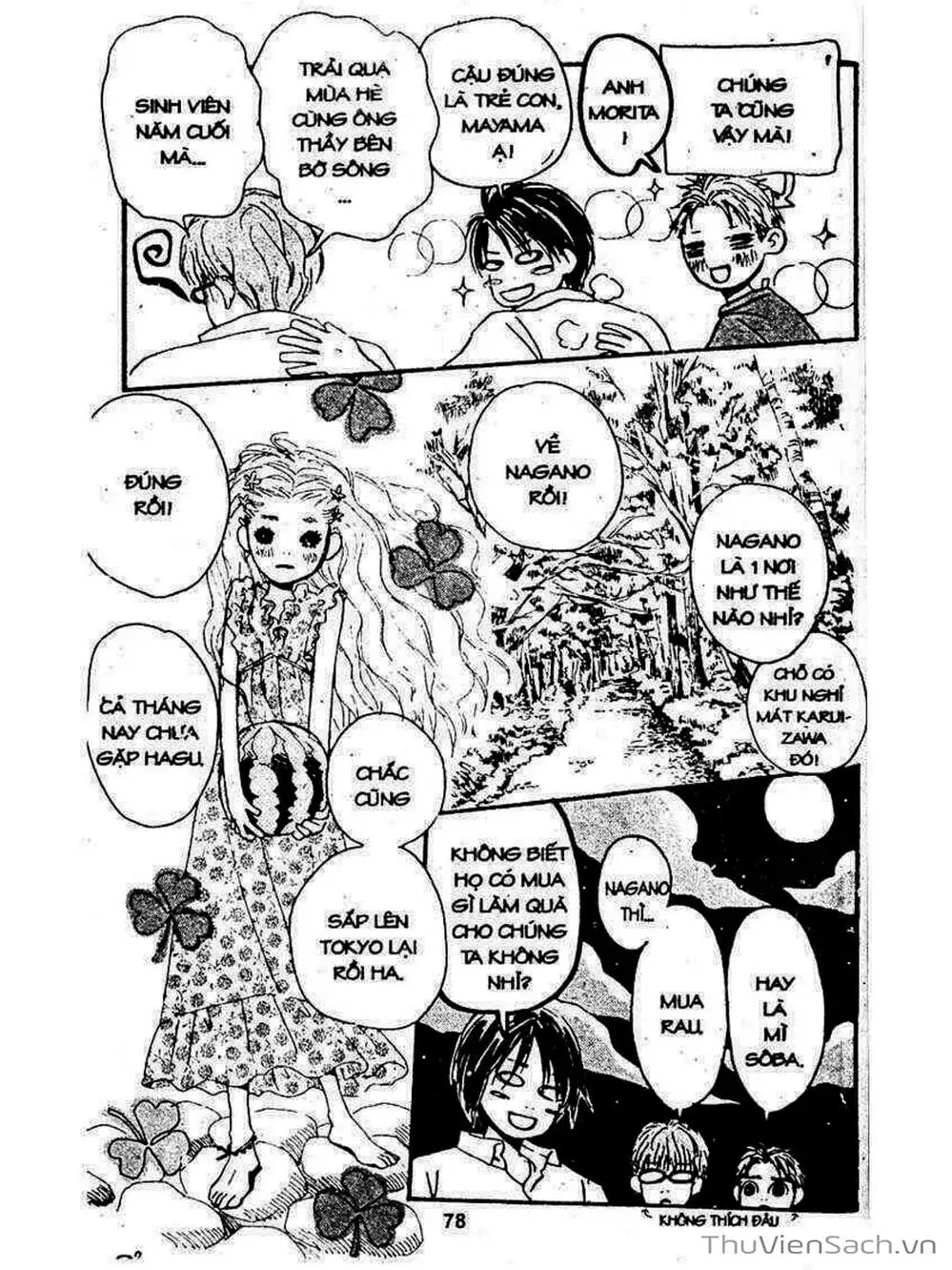 Truyện Tranh Mật Ngọt Của Tuổi Trẻ - Honey And Clover trang 5